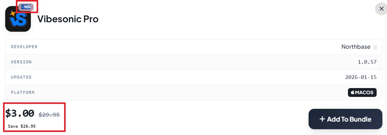 Bundlehunt 90% OFF Discount